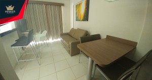 Apartamento um quarto a venda no Veredas do Rio Quente Flat Service apto 903