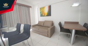 Apartamento um quarto a venda no Veredas do Rio Quente Flat Service apto 903